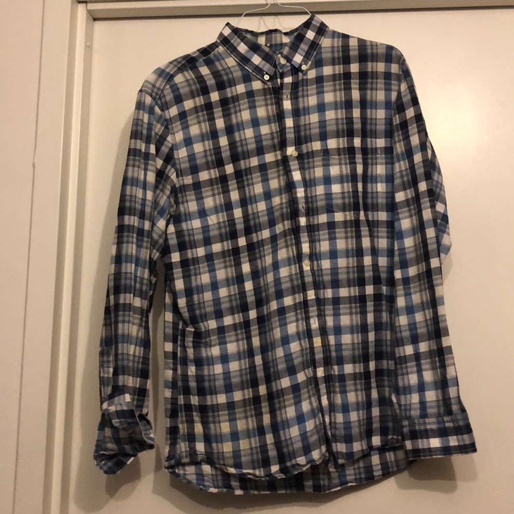 Plaid Button Down - image 1